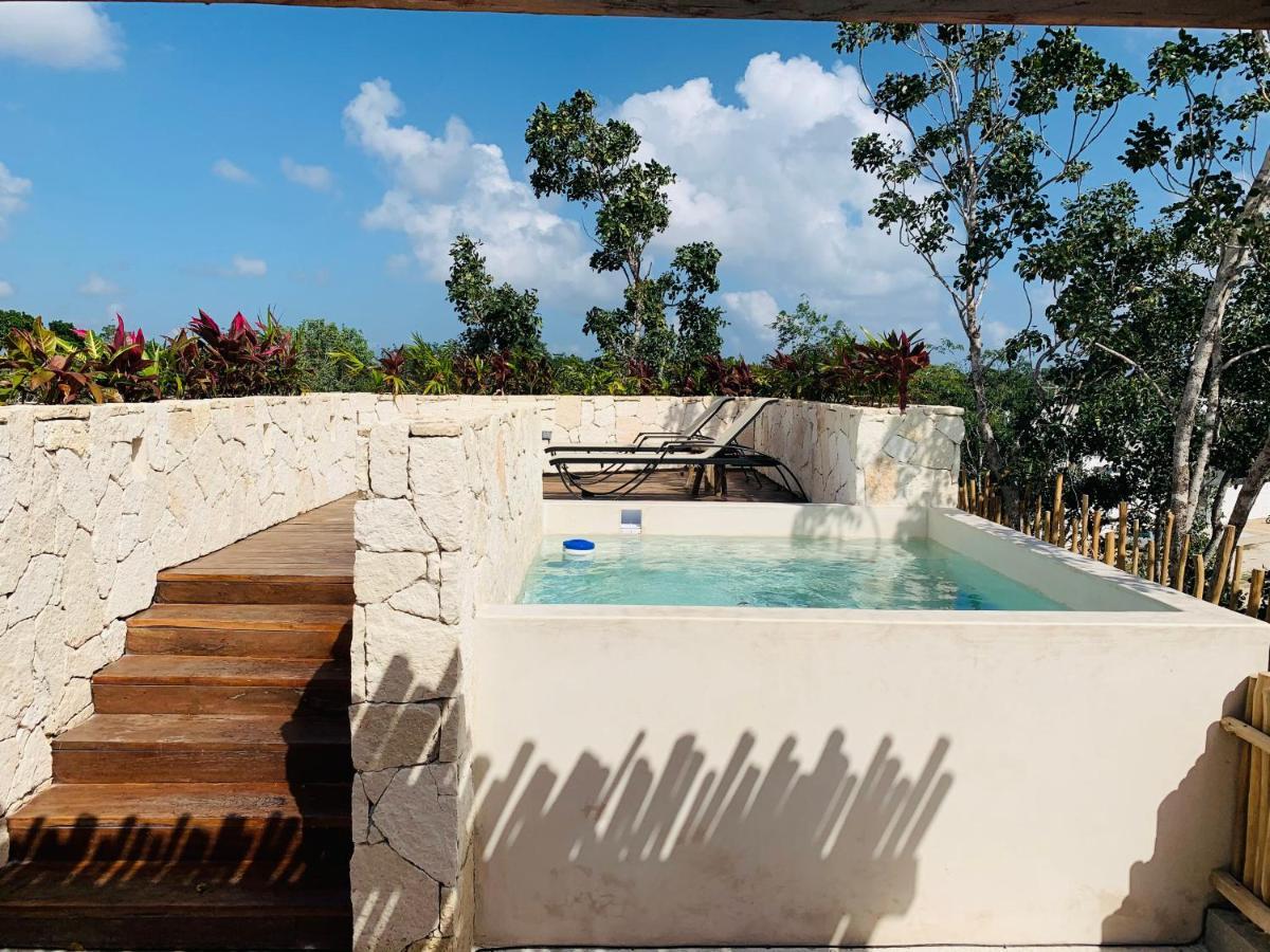 Vida Jungle Boho Apart 9 With Special Fee To Access Hotel Bardo Tulum Kültér fotó