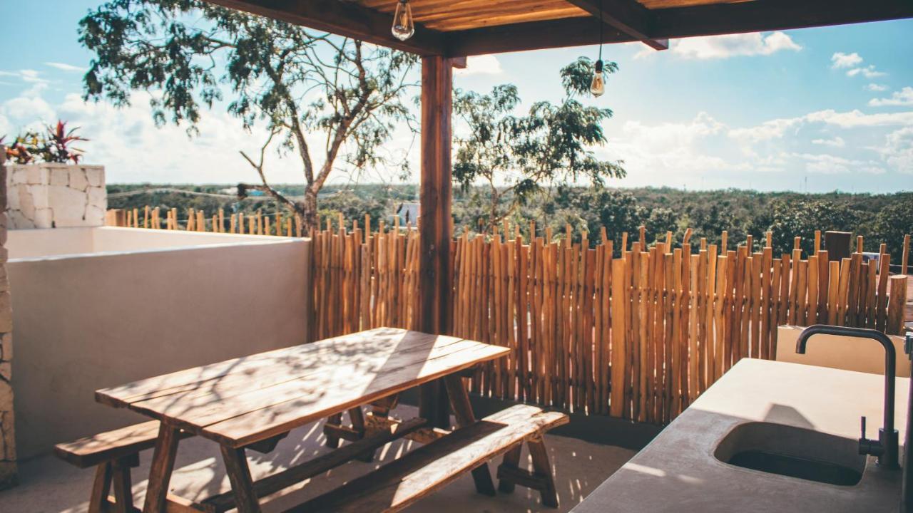 Vida Jungle Boho Apart 9 With Special Fee To Access Hotel Bardo Tulum Kültér fotó