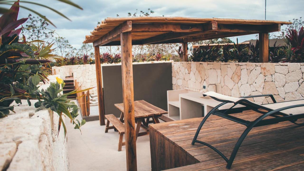 Vida Jungle Boho Apart 9 With Special Fee To Access Hotel Bardo Tulum Kültér fotó