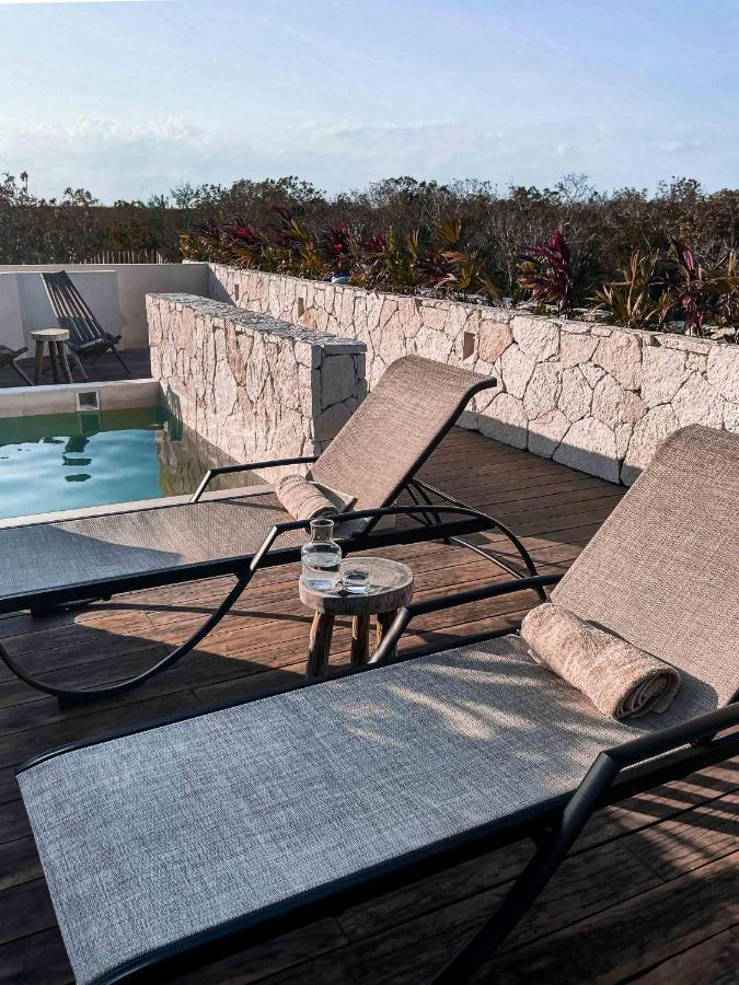 Vida Jungle Boho Apart 9 With Special Fee To Access Hotel Bardo Tulum Kültér fotó