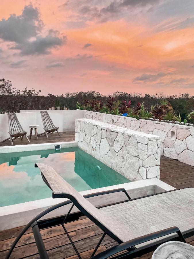 Vida Jungle Boho Apart 9 With Special Fee To Access Hotel Bardo Tulum Kültér fotó